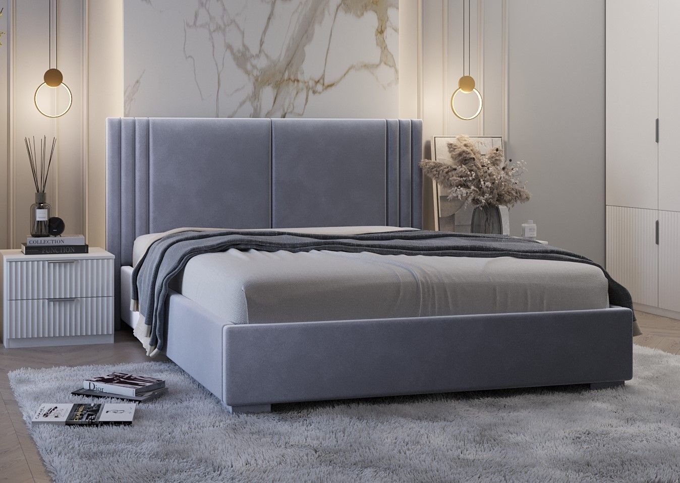 детские кровати с обивкой